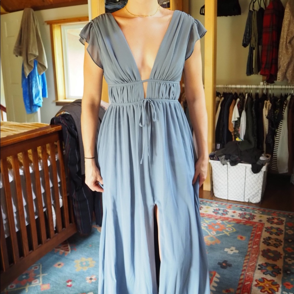 Lulus Blue Evening Dress